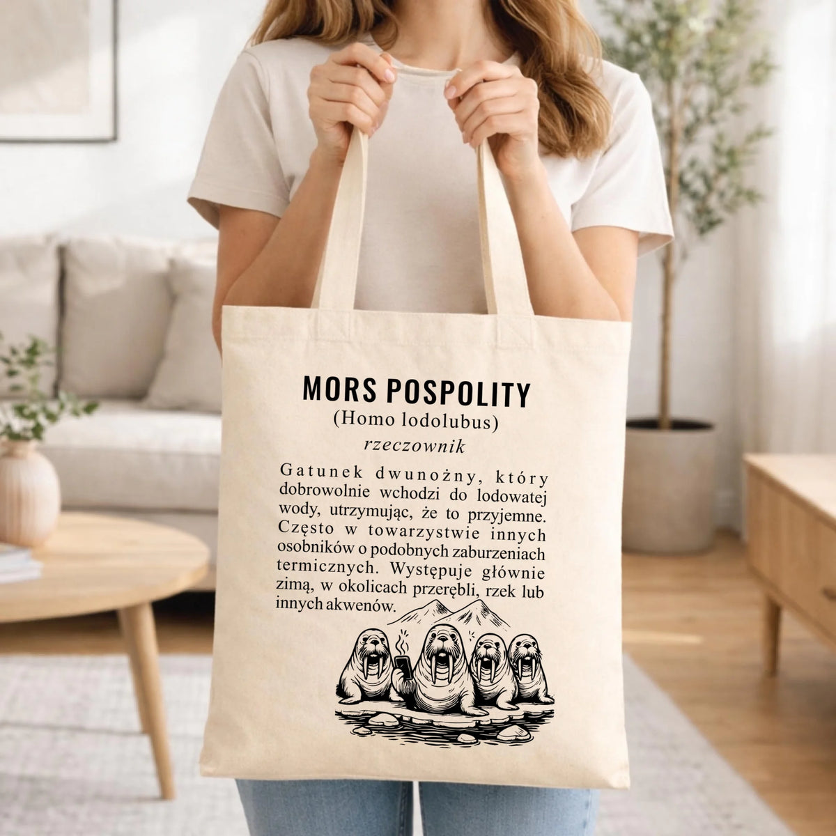 Torba - prezent dla morsa - Mors pospolity [Homo lodolubus] HM12