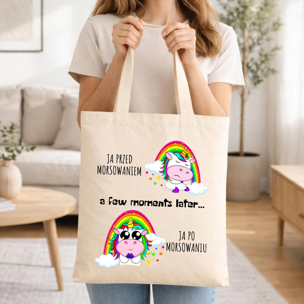 Torba - prezent dla morsa - Jednorożec - Ja po morsowaniu HM11