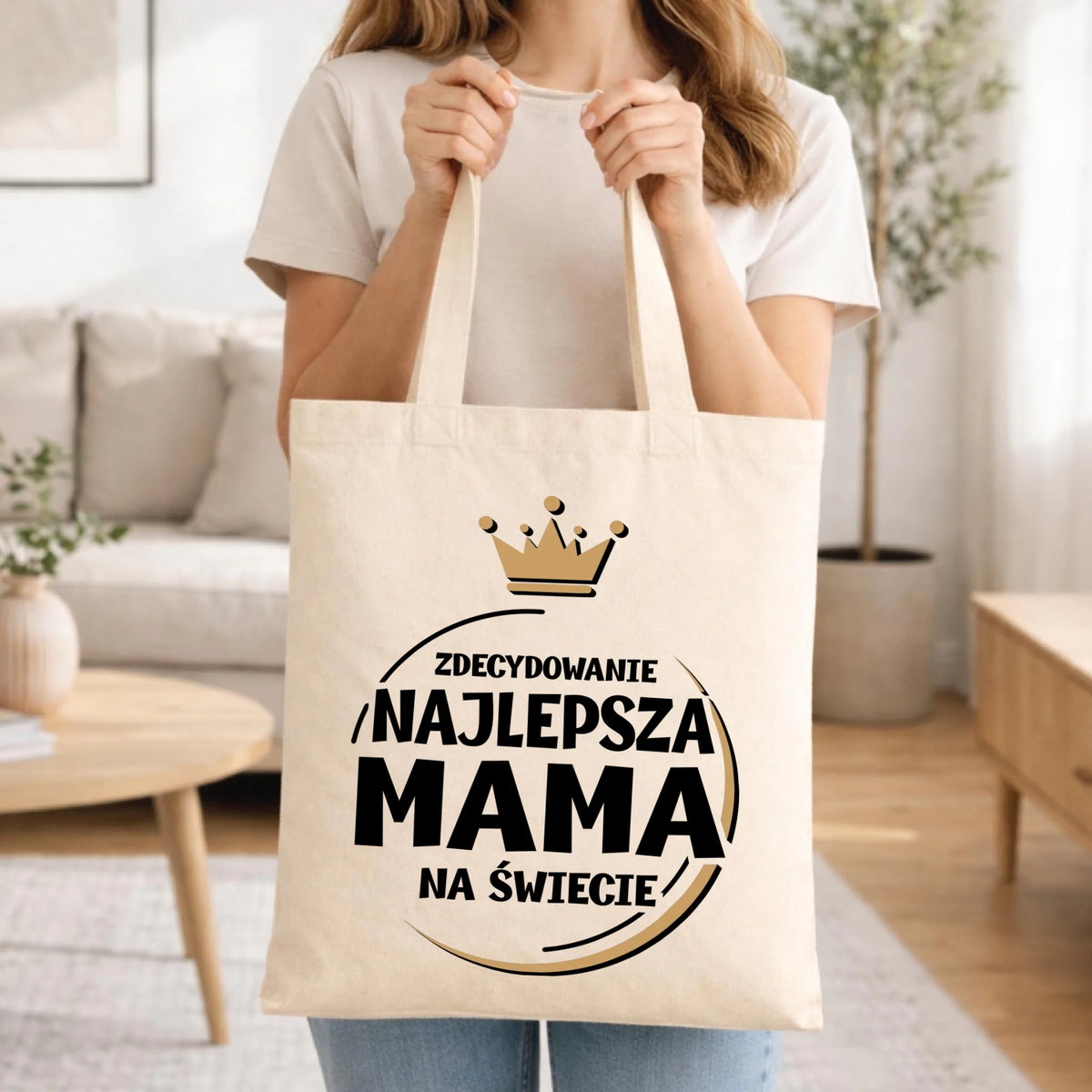 Torba dla mamy - Zdecydowanie najlepsza mama na świecie DM25