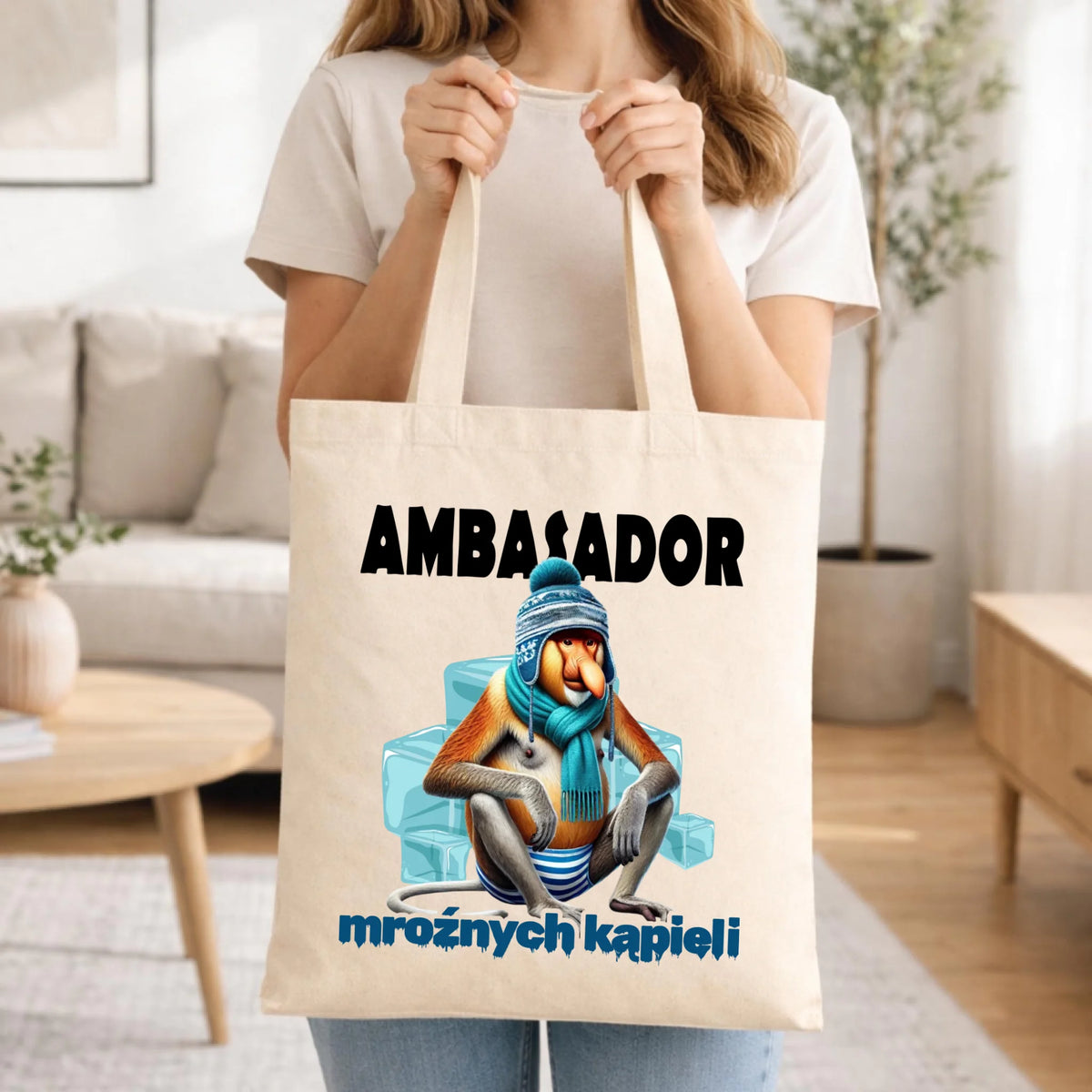 Torba - prezent dla morsa - Janusz Nosacz Mors - Ambasador mroźnych kąpieli HM03