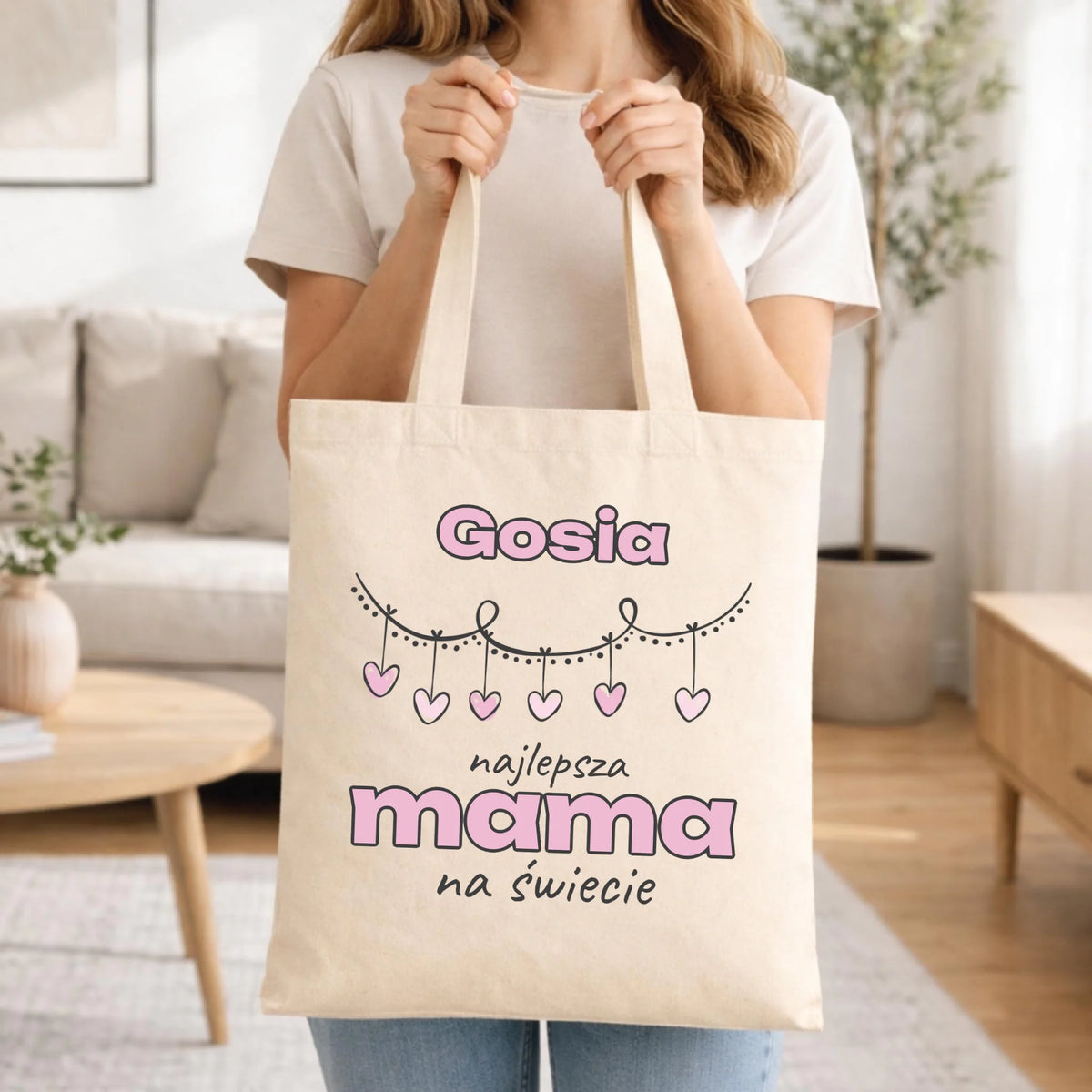 Torba dla mamy - Najlepsza Mama - personalizowana DM27