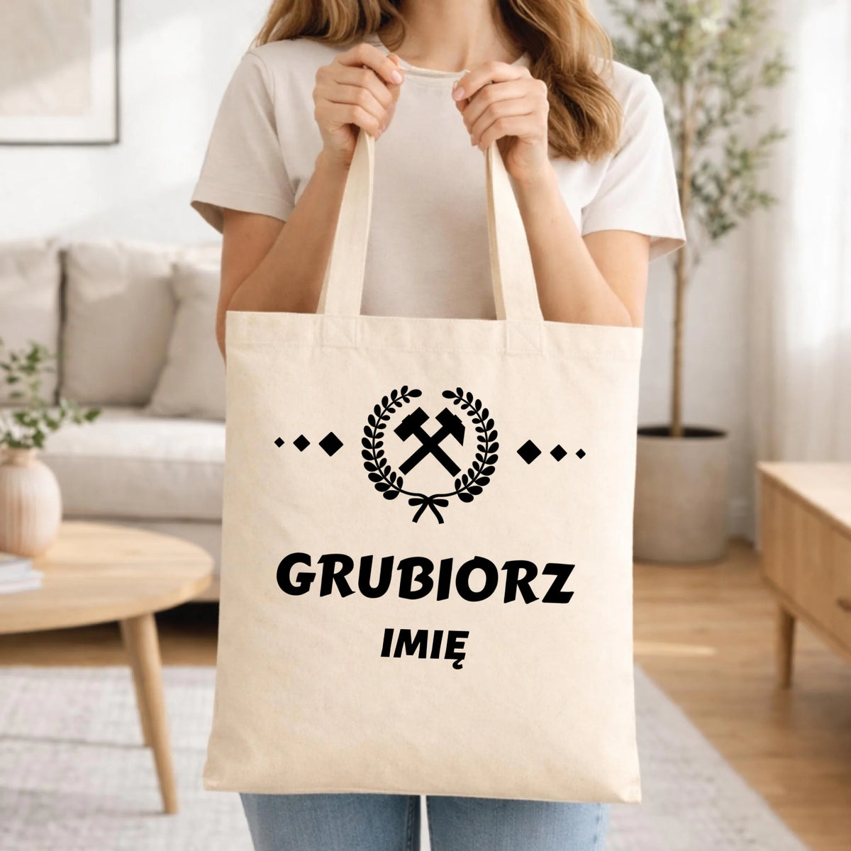 Torba - prezent dla górnika - Grubiorz - personalizowana G03