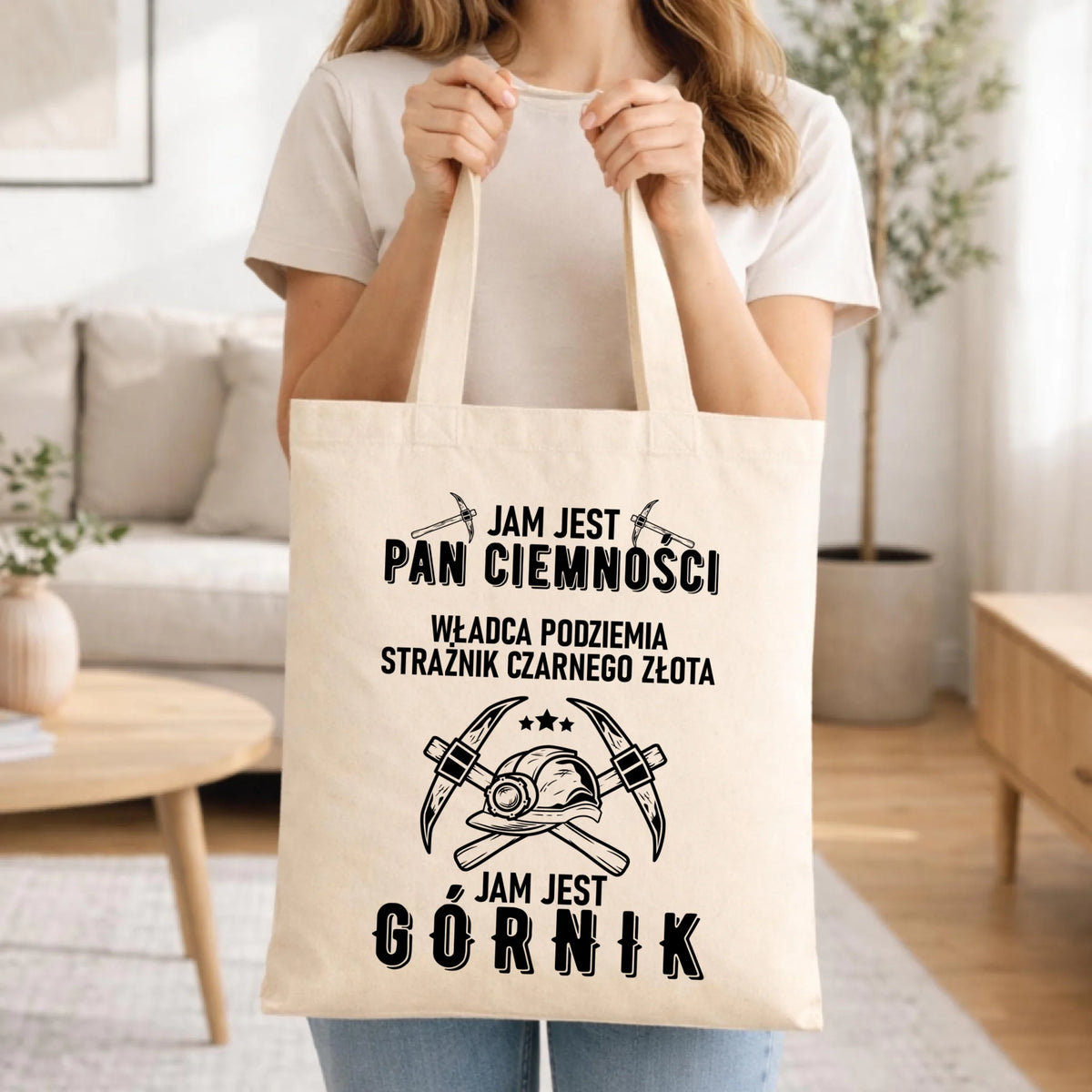 Torba - prezent dla górnika - Pan ciemności jam jest górnik G04