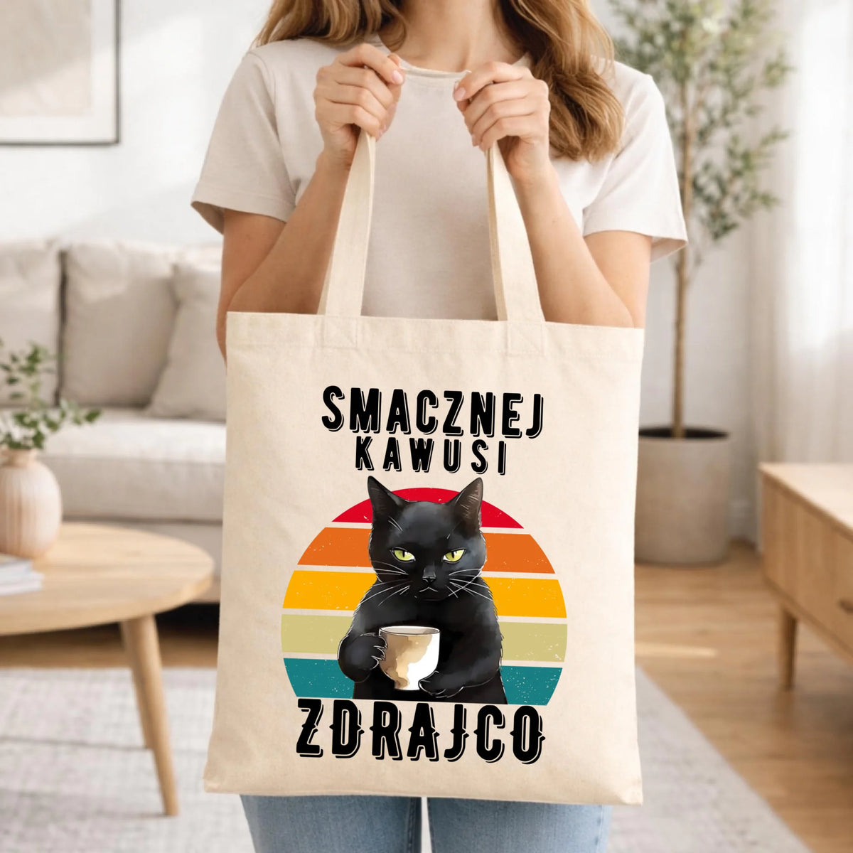 Torba na odejście z pracy - Smacznej kawusi zdrajco OP03