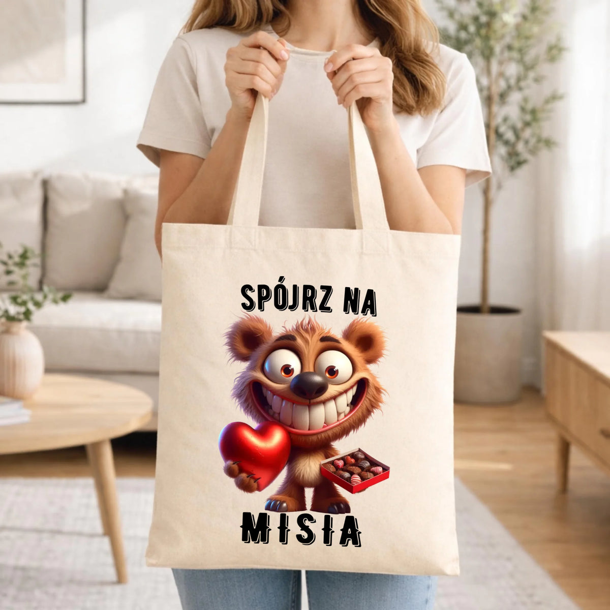 Torba na Walentynki - Spójrz na Misia W31