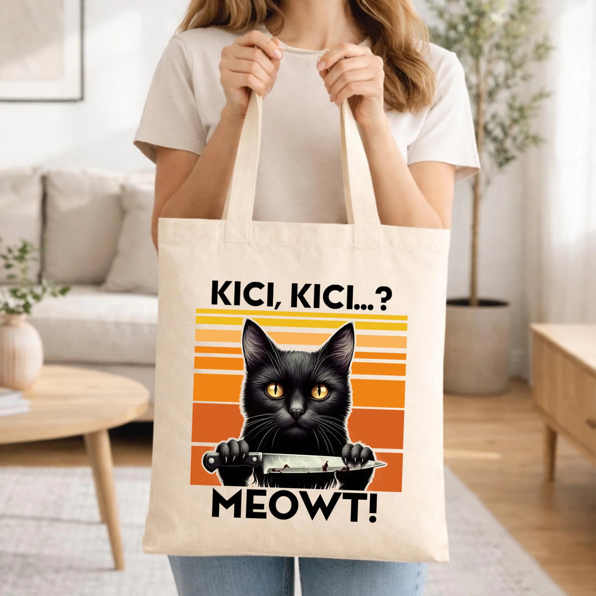 Torba - Kot z nożem - Kici, kici... MEOWT! HL17