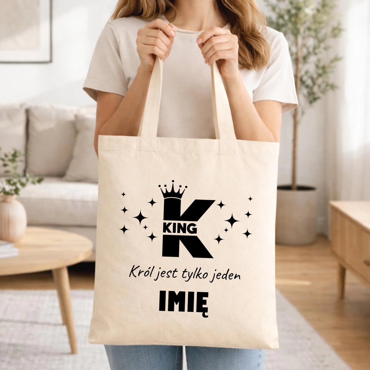Torba dla niego - King Król jest tylko jeden - personalizowana W40
