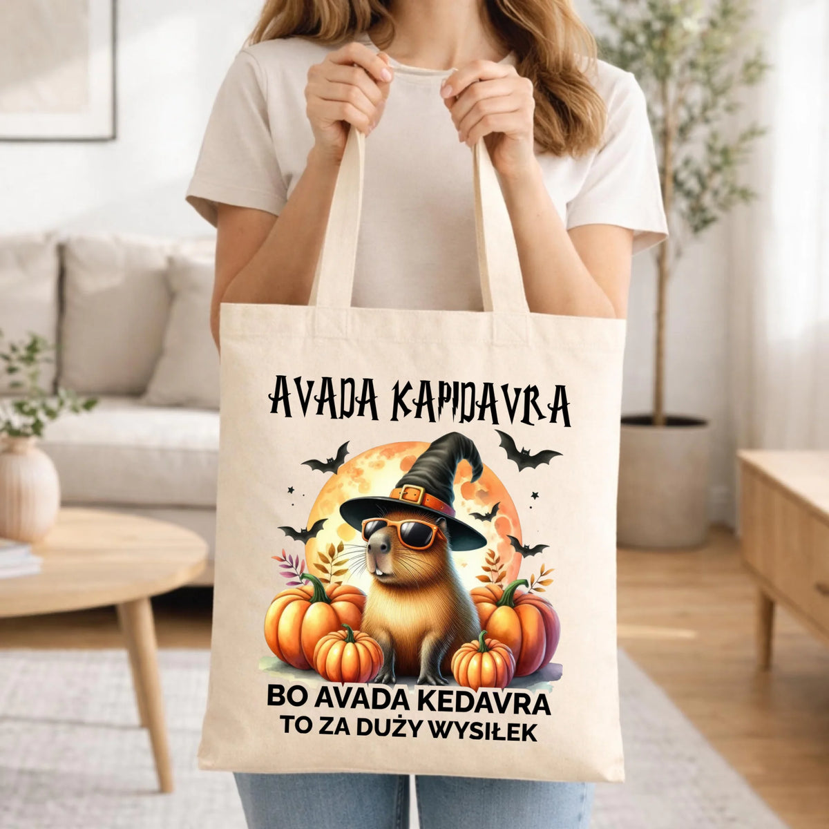 Torba halloweenowa - Kapibara - Avada Kapidavra HL21