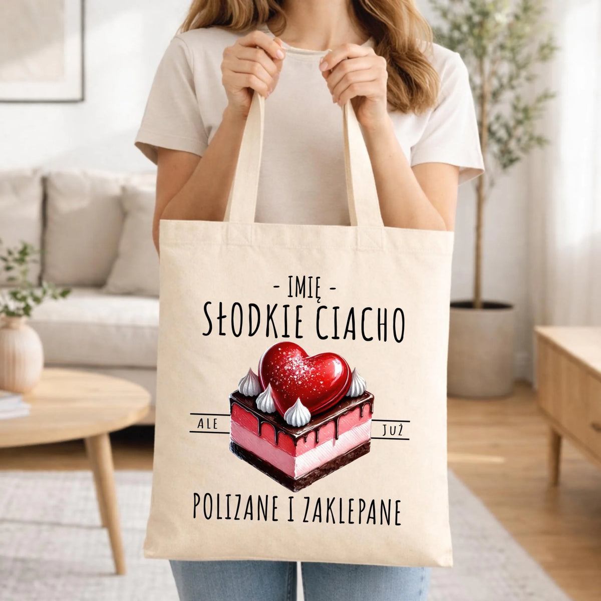 Torba - Słodkie ciacho polizane i zaklepane - personalizowana W36