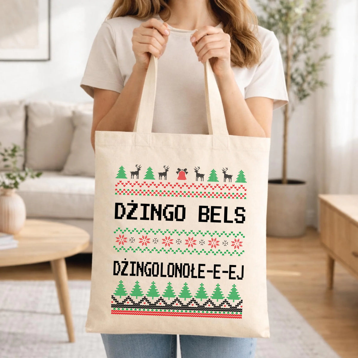 Torba świąteczna - prezent na Święta - Dżingo bels BN11