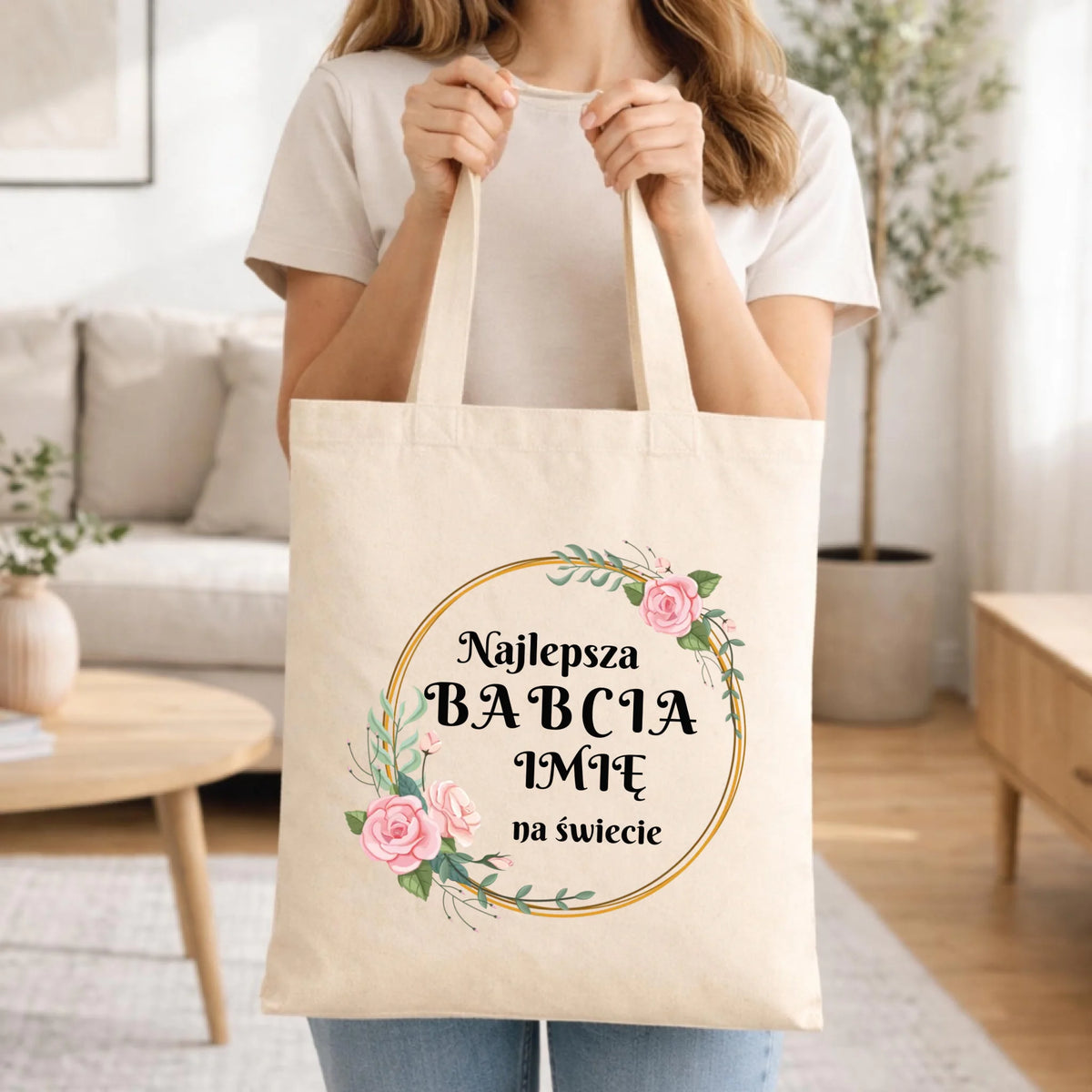 Torba dla babci - Najlepsza babcia na Świecie - personalizowana B04