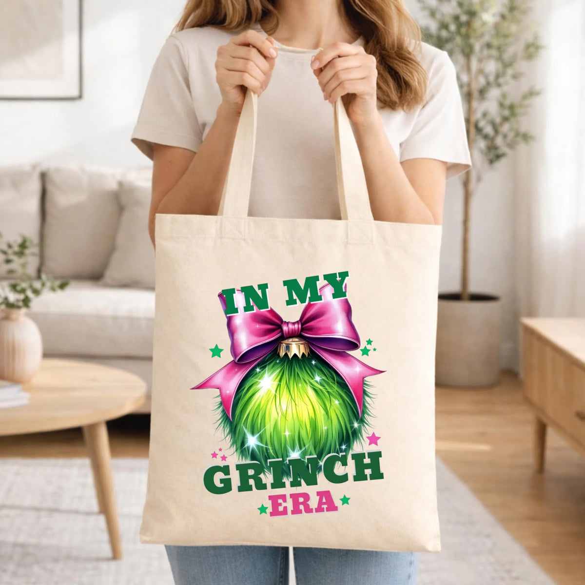 Torba świąteczna - In my Grinch era BN26