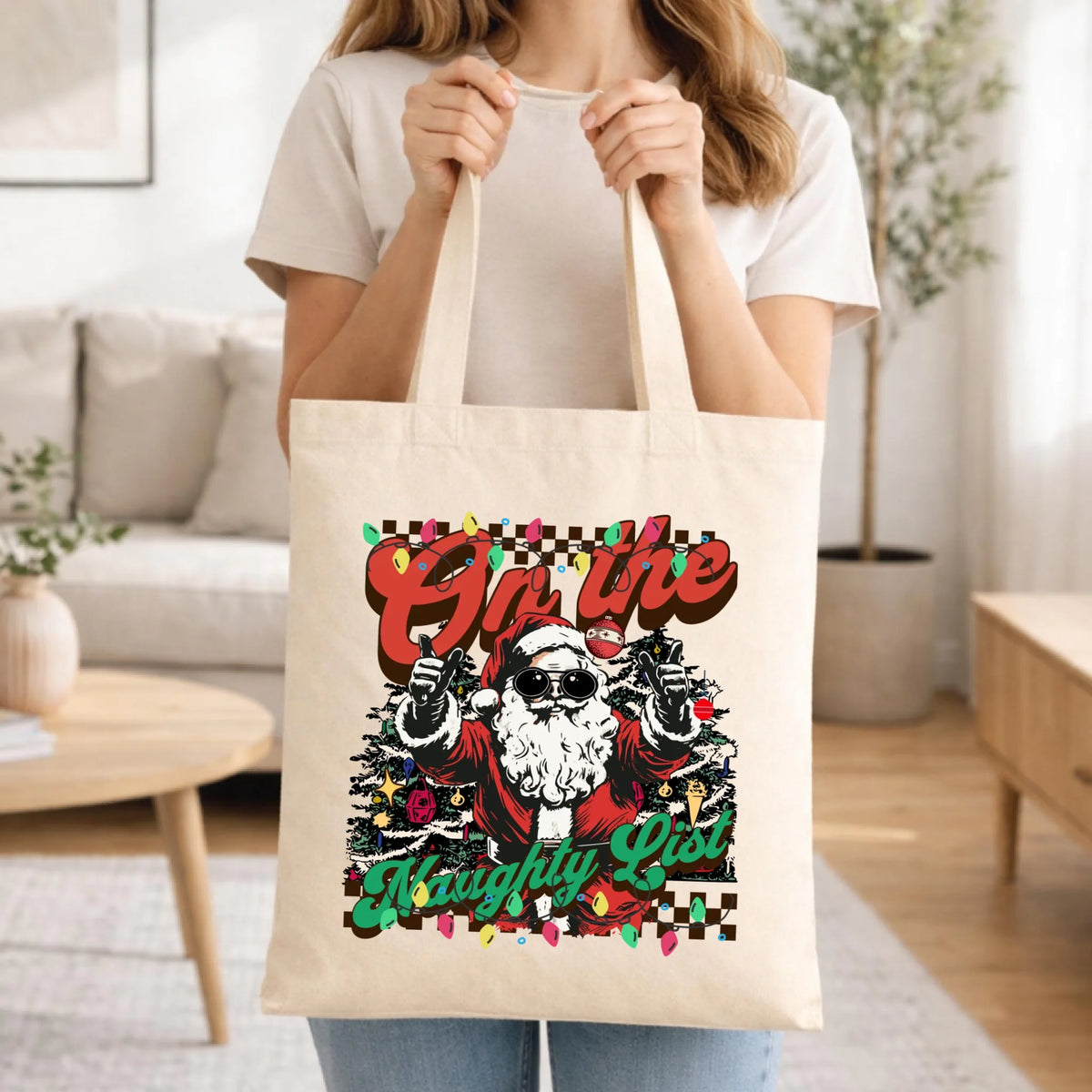 Torba świąteczna - On the Naughty List BN50