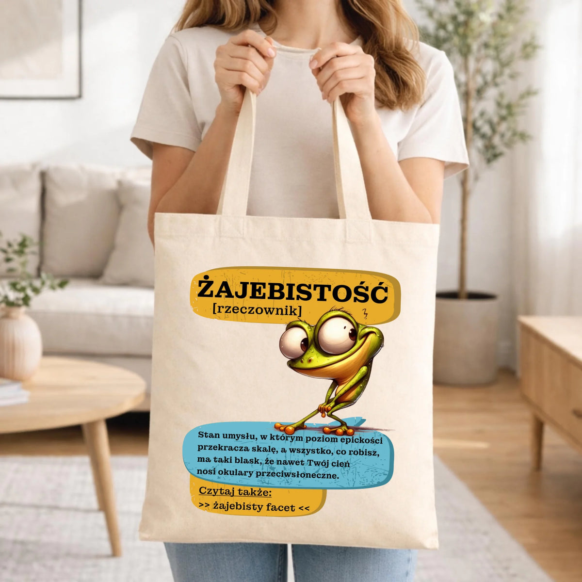 Torba - Żajebistość [rzeczownik] prezent na Dzień Chłopaka DCH06