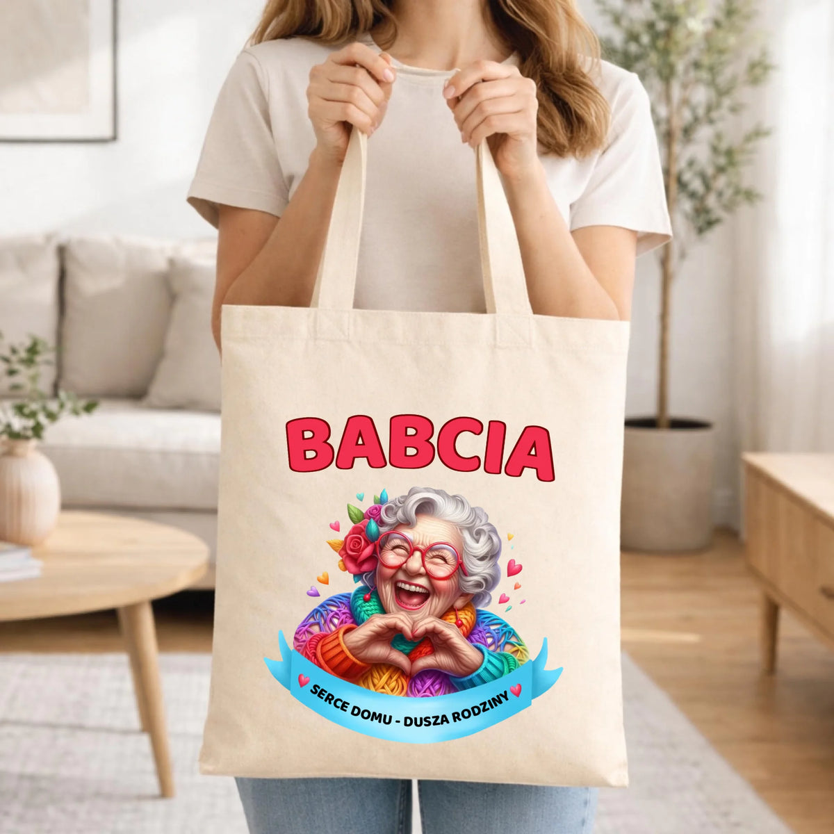 Torba dla babci - Babcia serce domu dusza rodziny B25