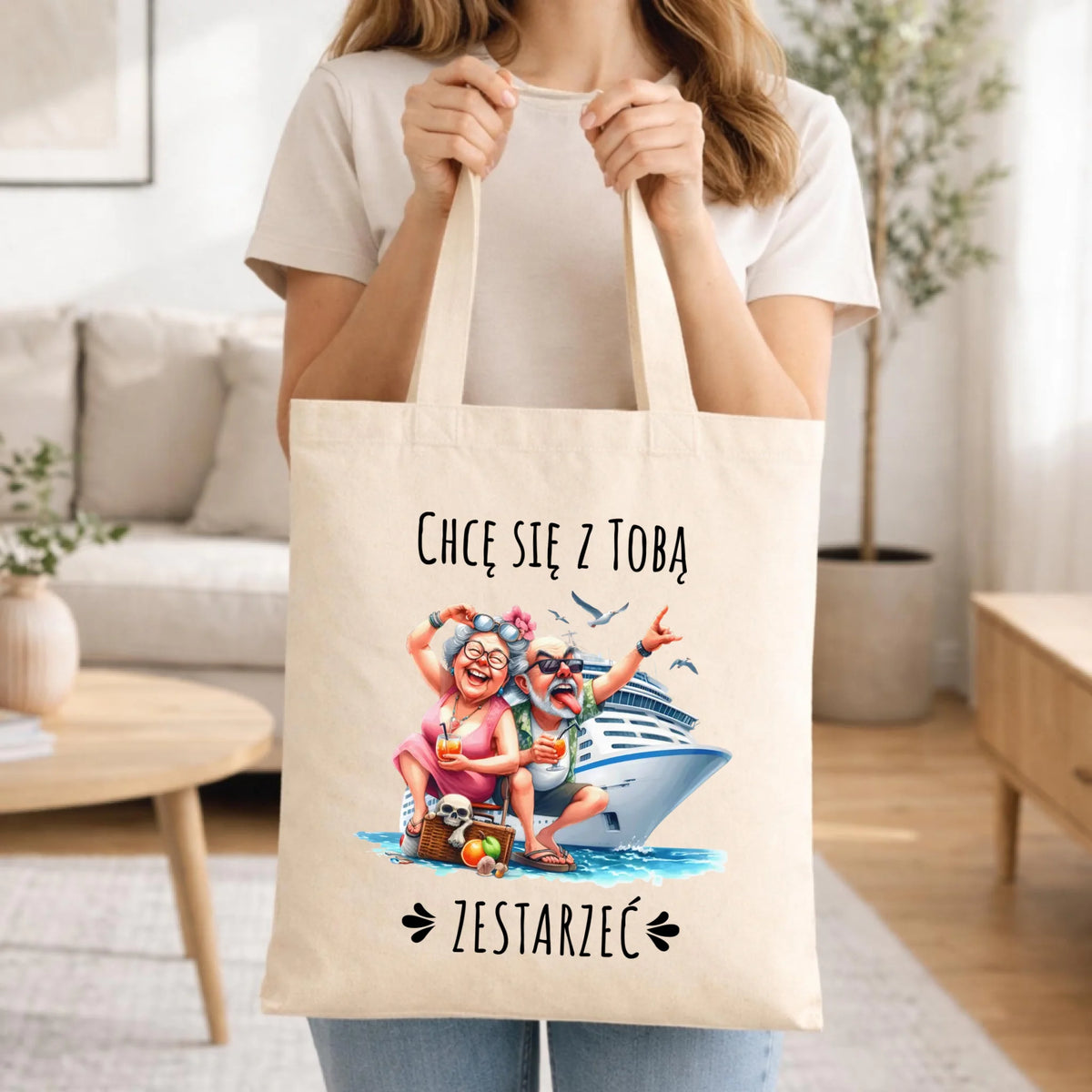 Torba dla par - Chcę się z Tobą zestarzeć W80