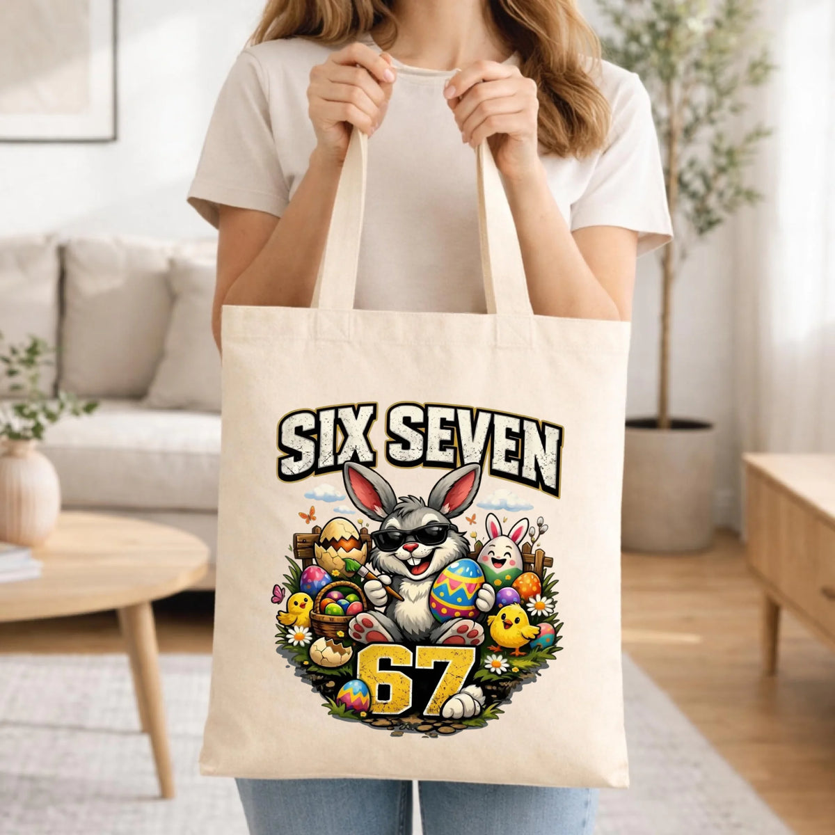 Torba wielkanocna - Zając Six Seven 67 WN10