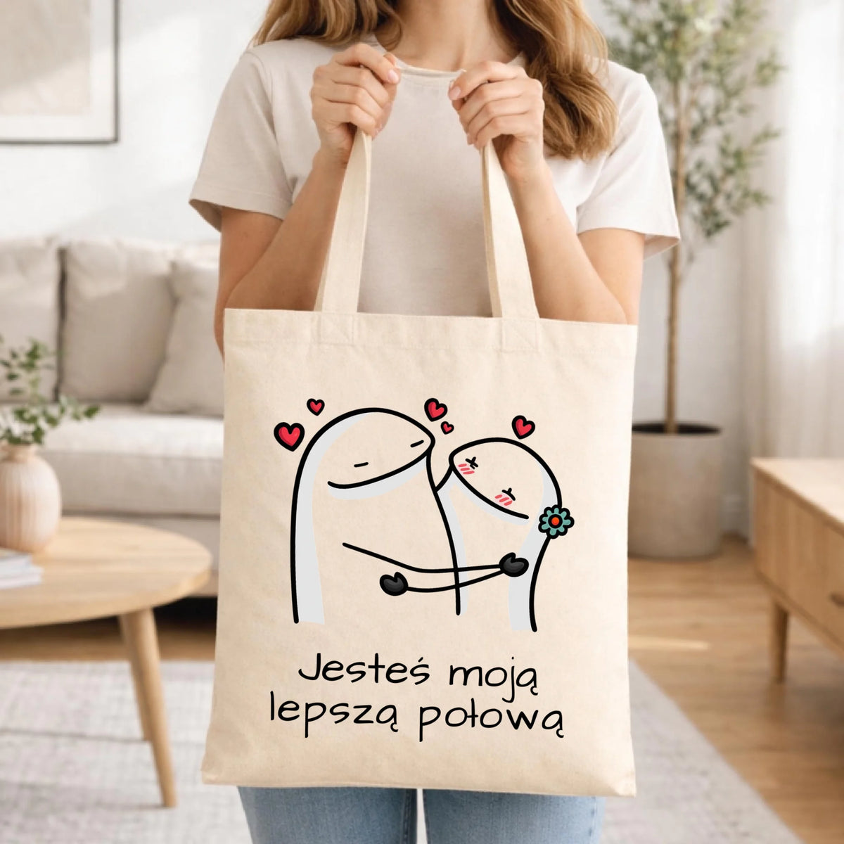 Torba dla par - Jesteś moją lepszą połową W87
