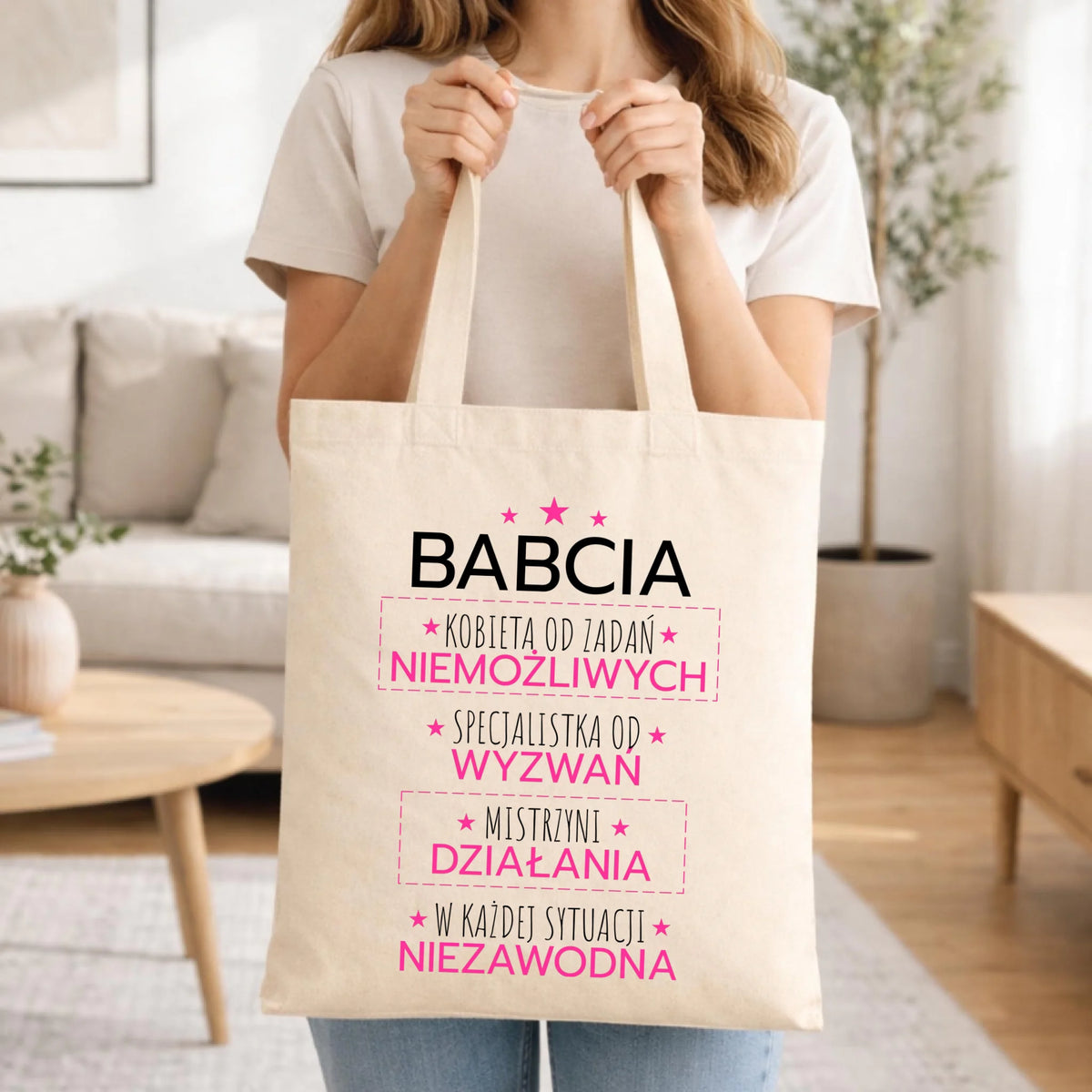 Torba dla babci - Babcia kobieta od zadań niemożliwych B30