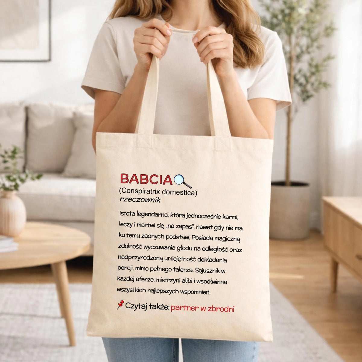 Torba dla babci - Babcia śmieszna definicja B35