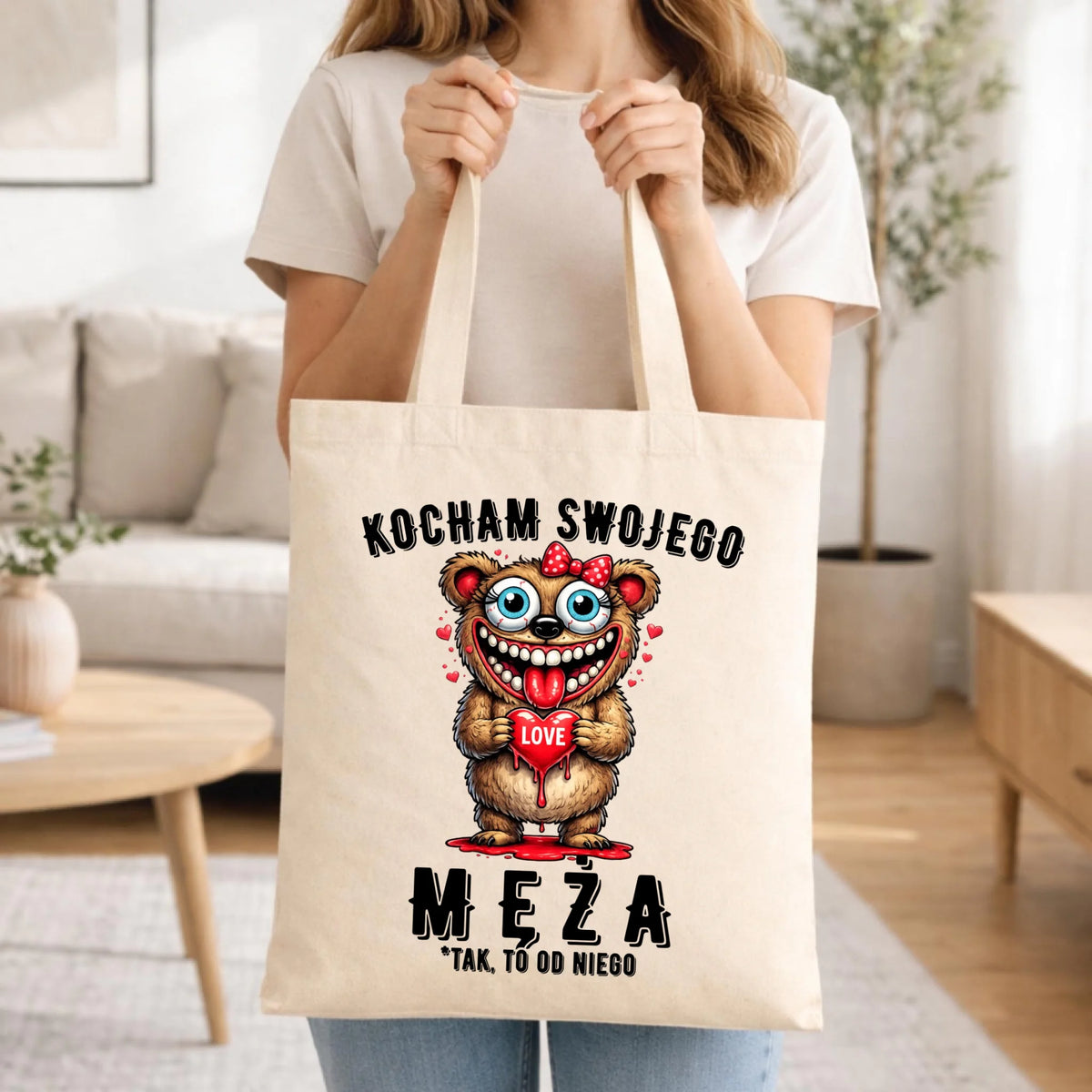 Torba dla żony - Kocham swojego męża W22