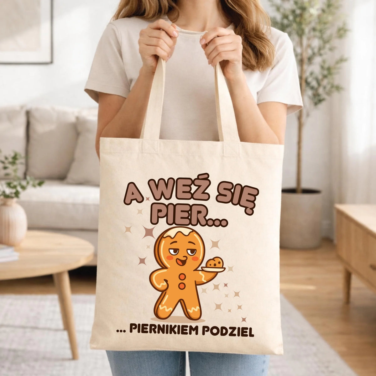 Torba świąteczna - Piernik A weź się pier... piernikiem podziel BN87