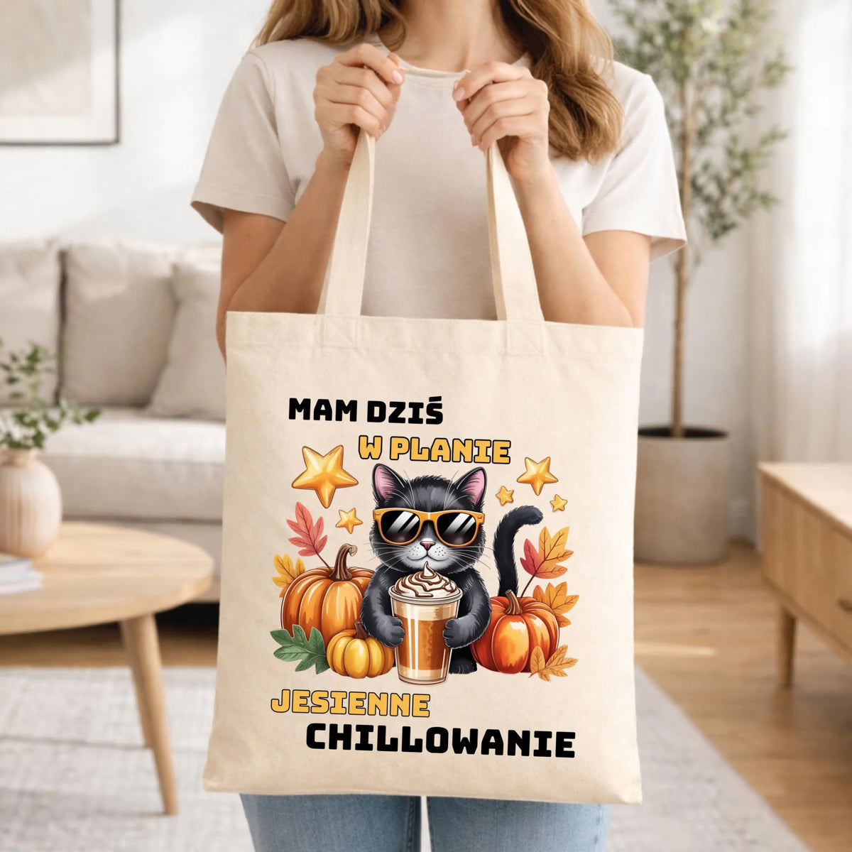 Torba jesienna - Mam dziś w planie jesienne chillowanie JS34