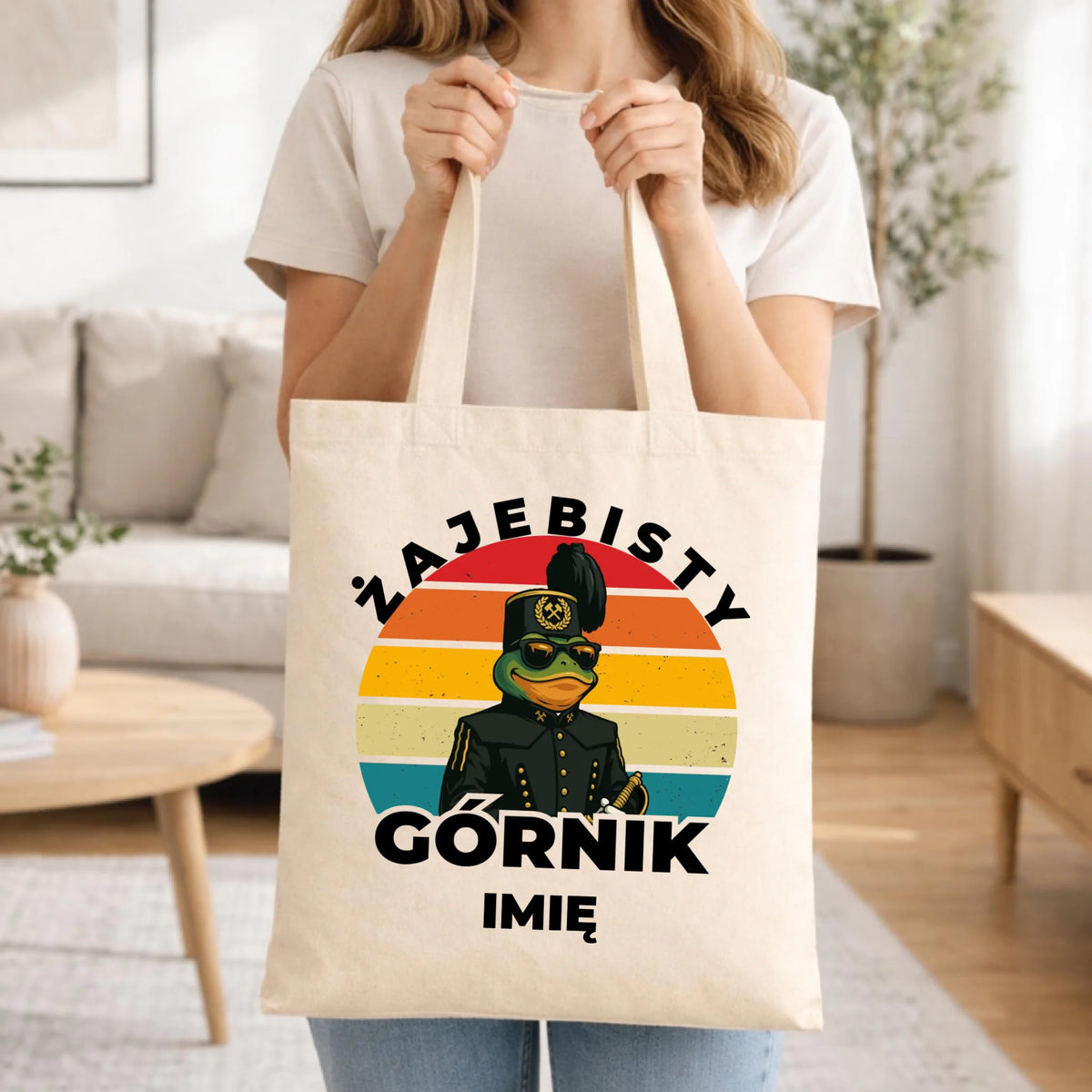 Torba - prezent dla górnika - Żajebisty górnik - personalizowana G19