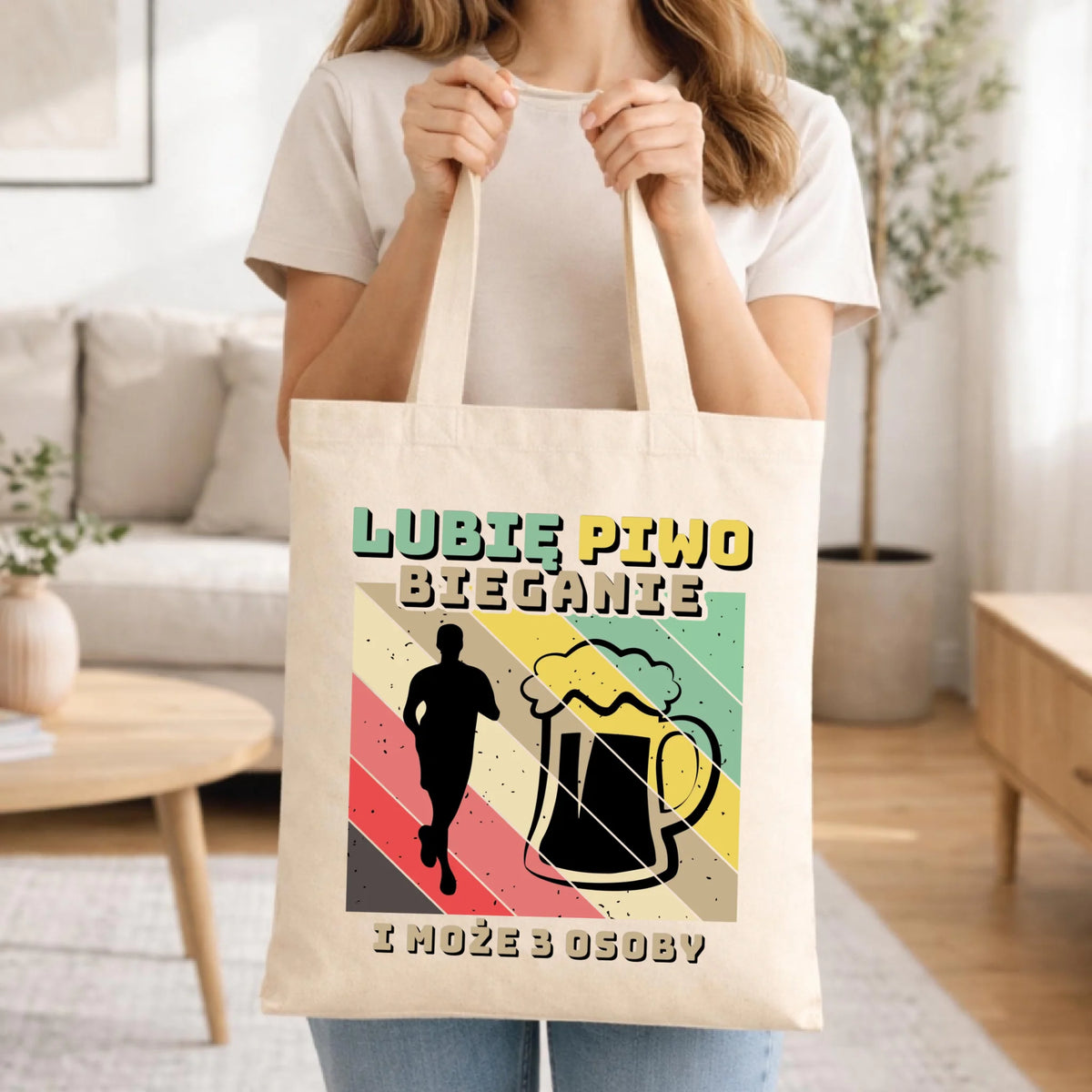 Torba dla biegacza - Lubię piwo bieganie HB01