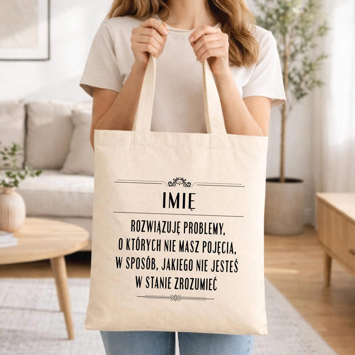 Torba - Rozwiązuję problemy, o których nie masz pojęcia - personalizowana DZ20