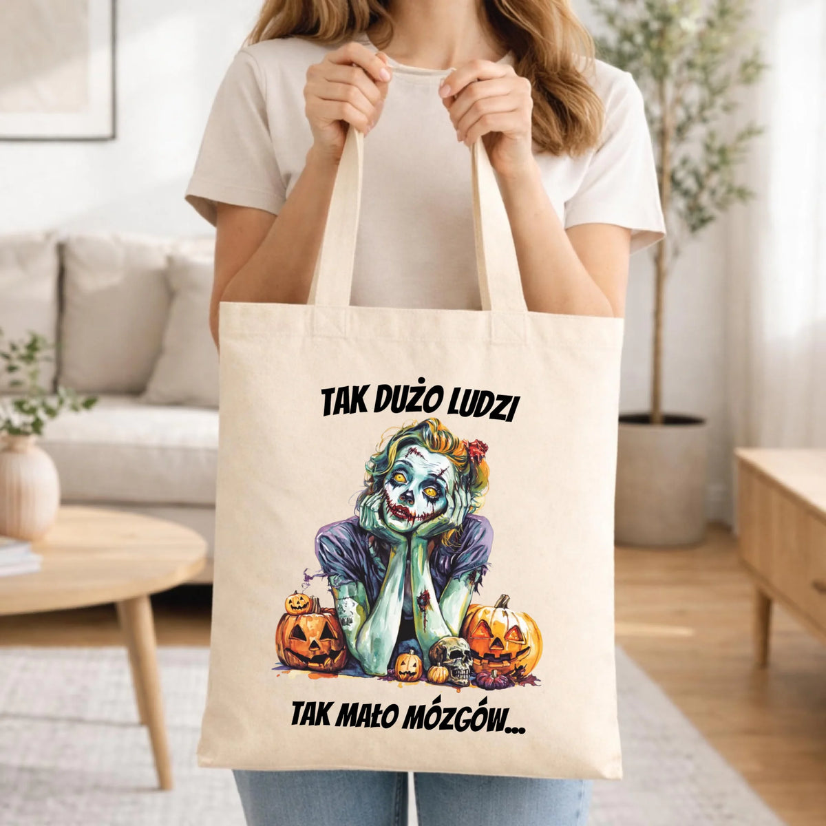 Torba na Halloween - Zombie - Tak mało mózgów HL31