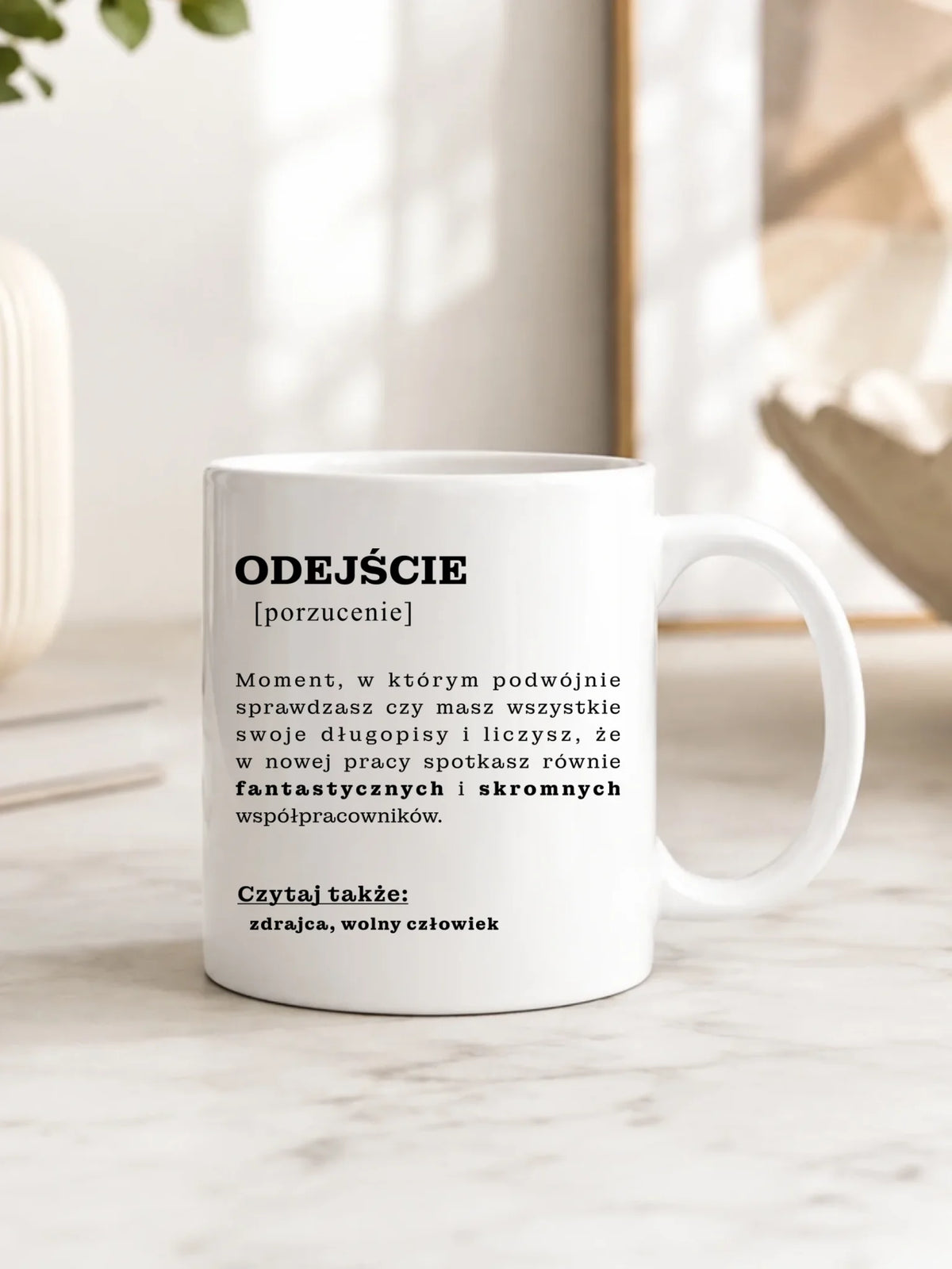 Kubek - Odejście z pracy [porzucenie]