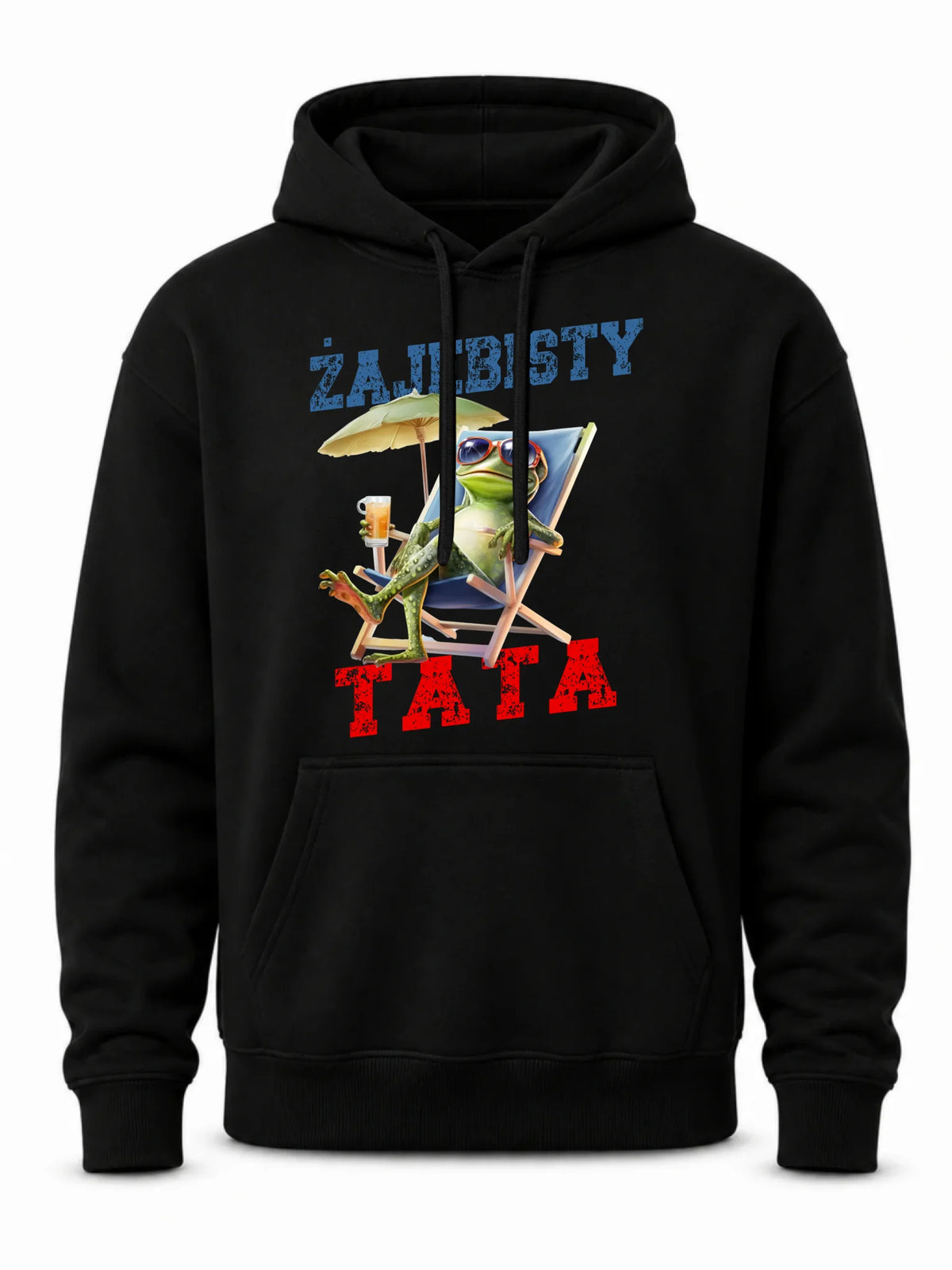 Bluza z kapturem dla taty - Żajebisty Tata DT35