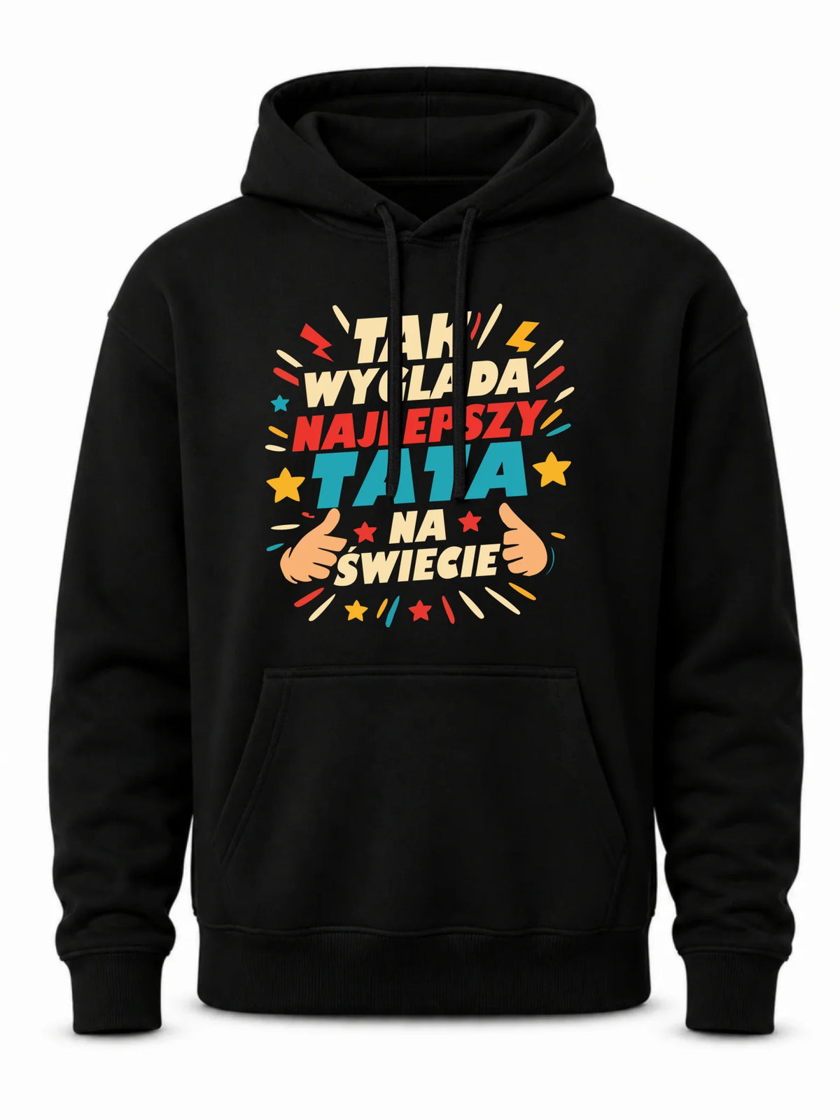 Bluza z kapturem dla taty - Tak wygląda najlepszy tata na świecie DT08