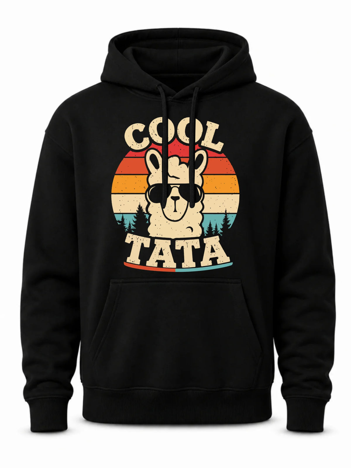 Bluza z kapturem dla taty - Lama w okularach Cool tata DT04