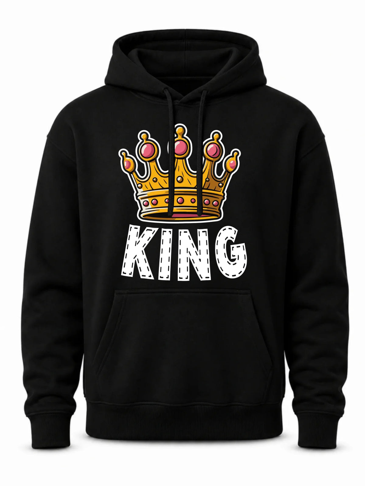 Bluza męska z kapturem - King W41