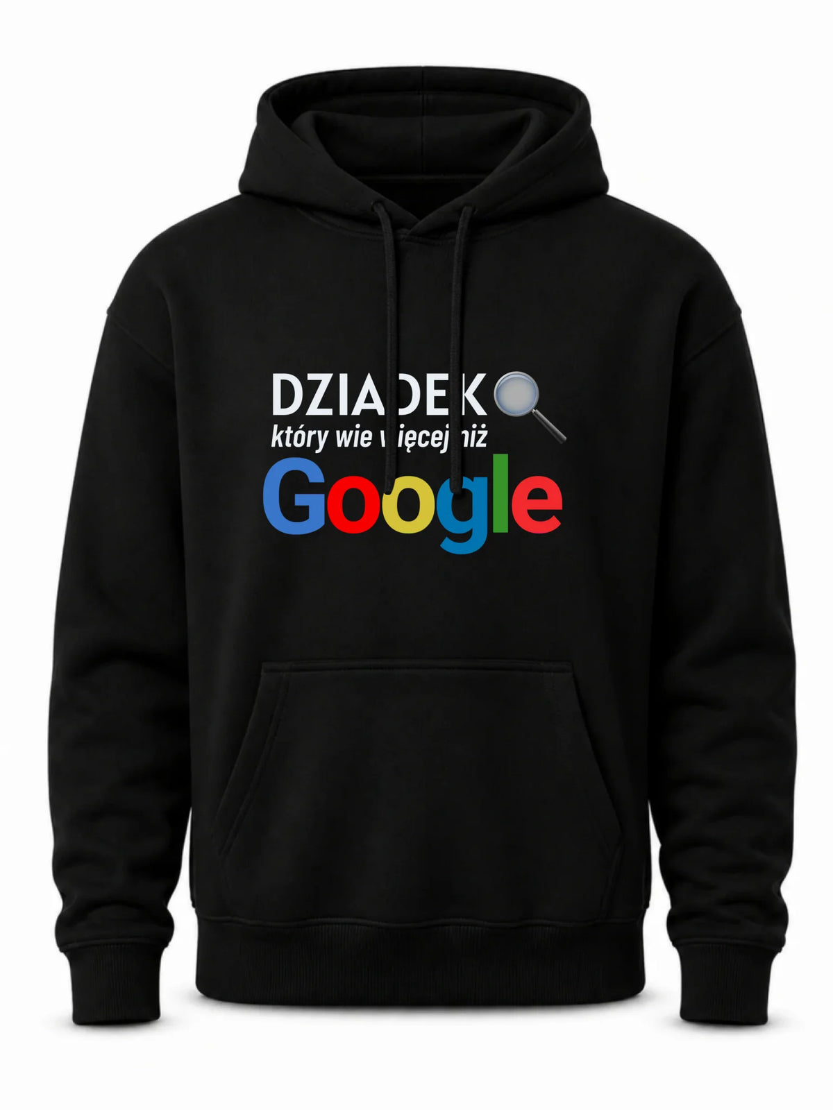 Bluza z kapturem dla dziadka - Dziadek który wie więcej niż google D44