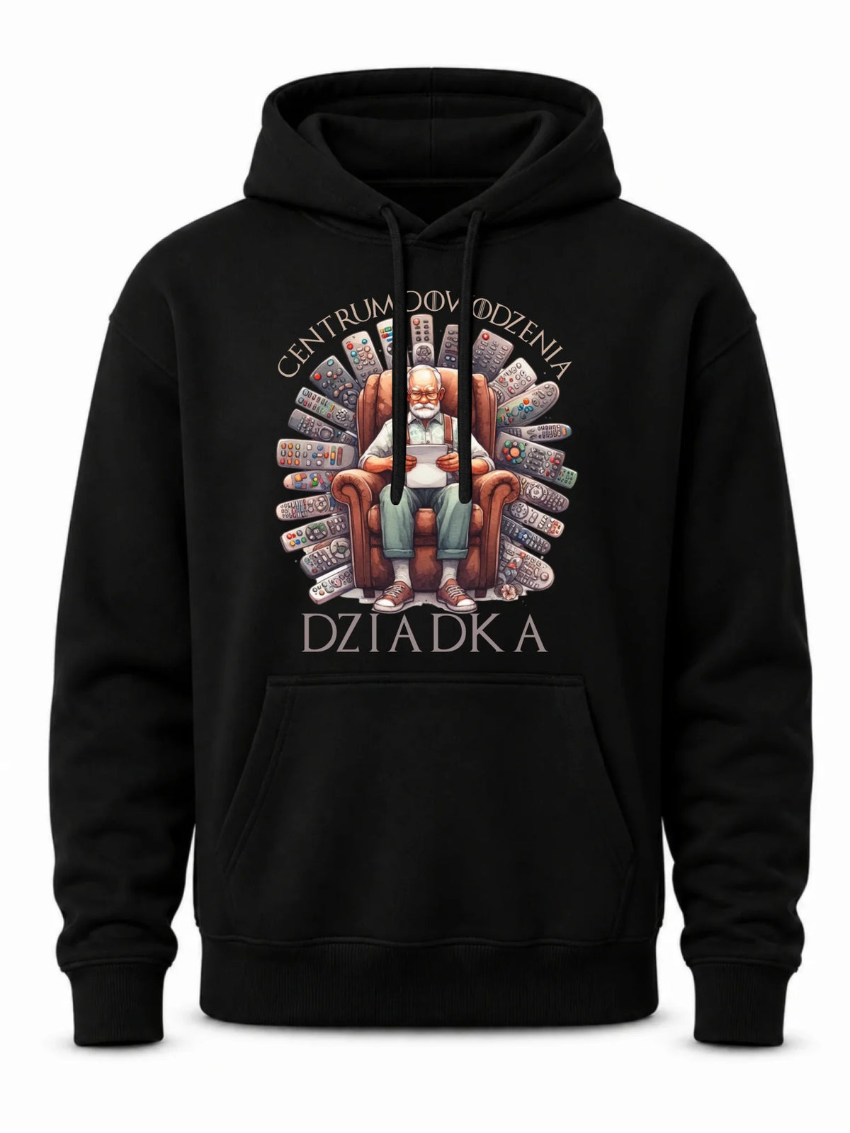 Bluza z kapturem dla dziadka - Centrum dowodzenia D28