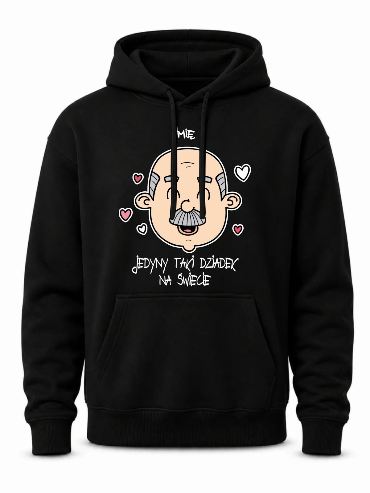 Bluza z kapturem dla dziadka - Jedyny taki dziadek na świecie - personalizowana D15