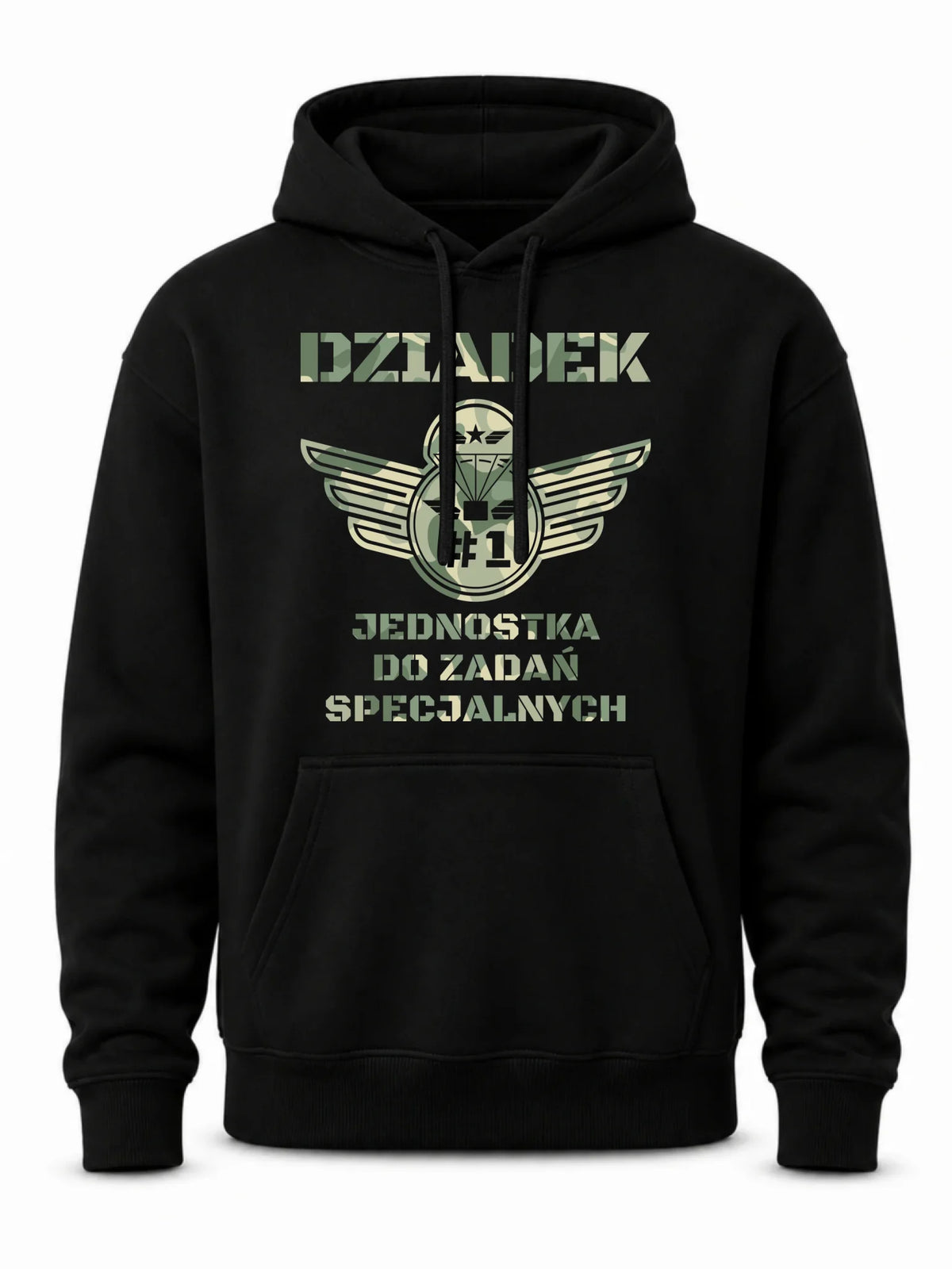 Bluza z kapturem dla dziadka - Dziadek jednostka do zadań specjalnych D31