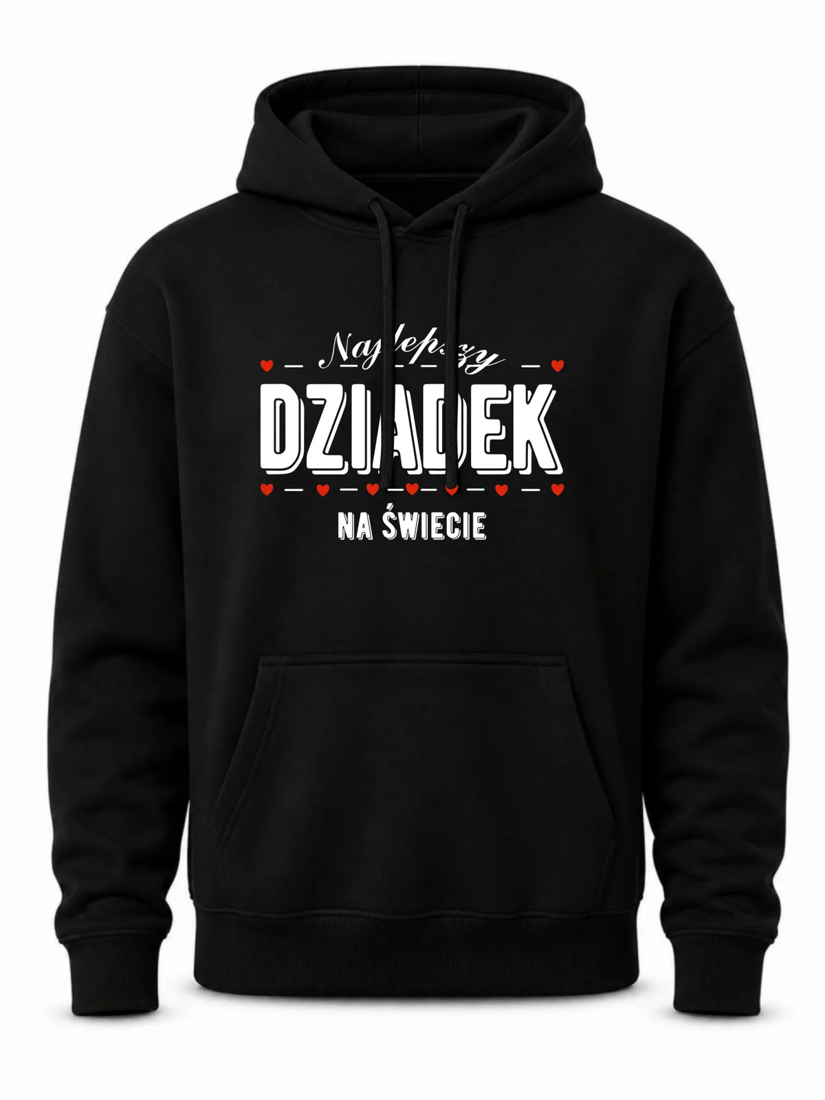 Bluza z kapturem dla dziadka - Najlepszy dziadek na świecie D23