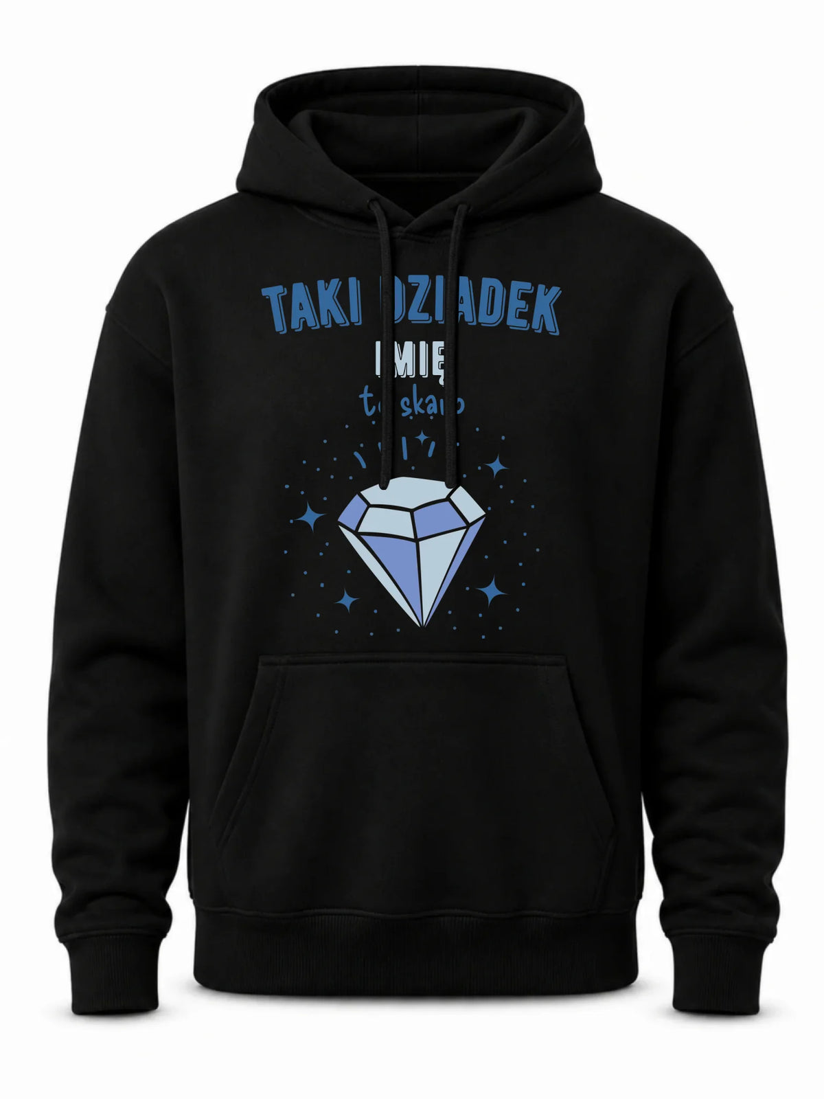 Bluza z kapturem dla dziadka - Taki Dziadek to skarb - personalizowana D06