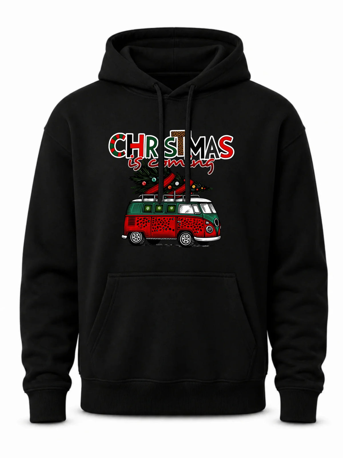 Bluza męska z kapturem świąteczna - Kamper Christmas is coming BN42