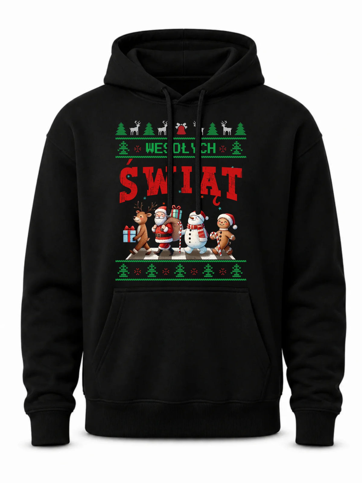 Bluza męska z kapturem świąteczna - Wesołych Świąt BN06