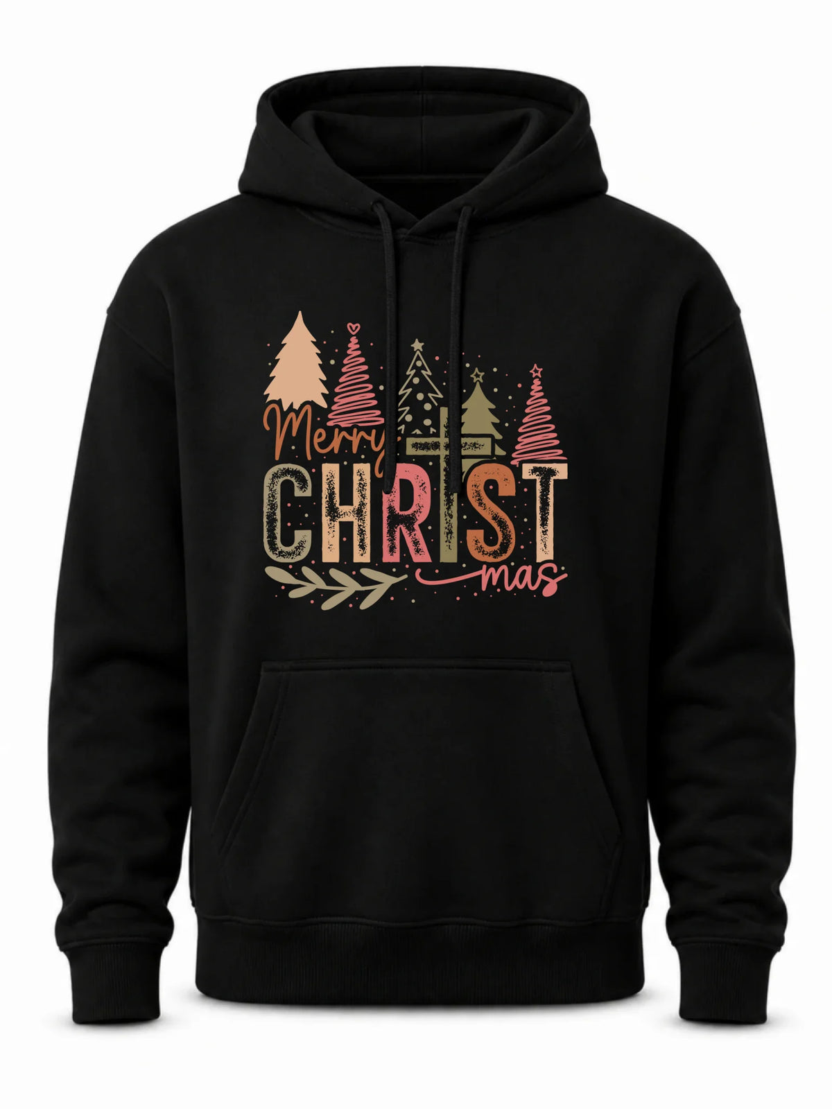 Bluza męska z kapturem świąteczna - Merry Christmas BN01