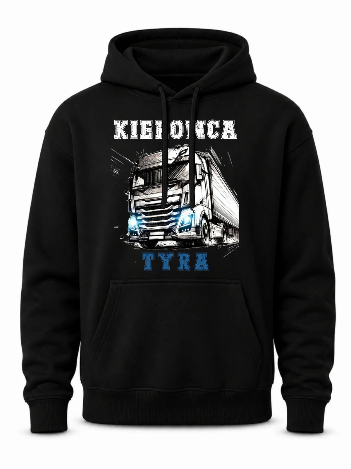 Bluza z kapturem dla zawodowego kierowcy - Kierowca tyra ZKT07
