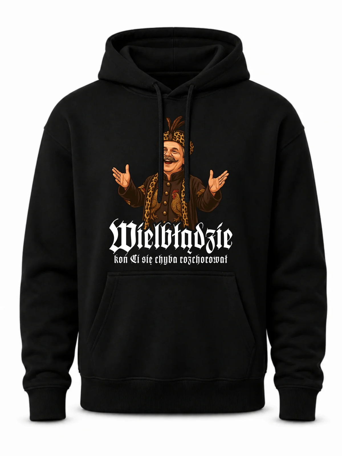 Bluza męska z kapturem - Wielbłądzie, koń Ci się chyba rozchorował - dla fanów serialu 1670 H61