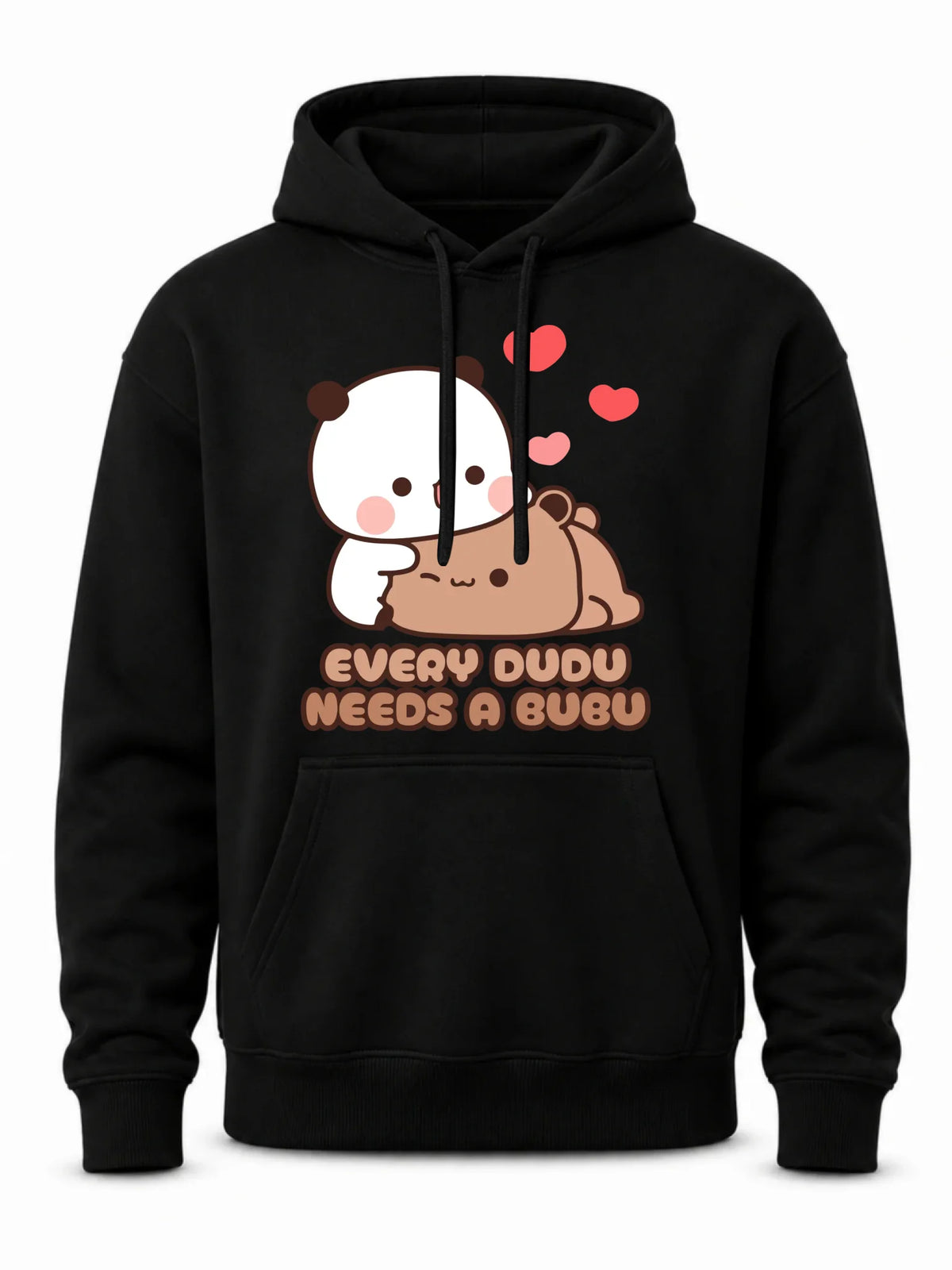 Bluza męska z kapturem dla par - Every Dudu needs a Bubu W32