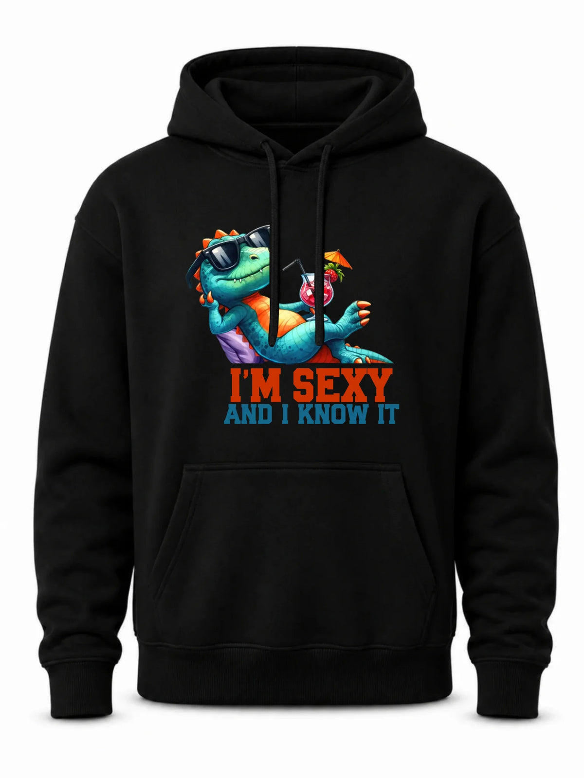 Bluza męska z kapturem - prezent dla chłopaka - I'm sexy - śmieszny nadruk DCH28