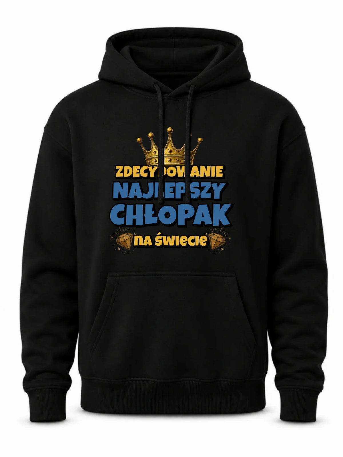 Bluza męska z kapturem - Prezent na Dzień Chłopaka - Najlepszy chłopak DCH21